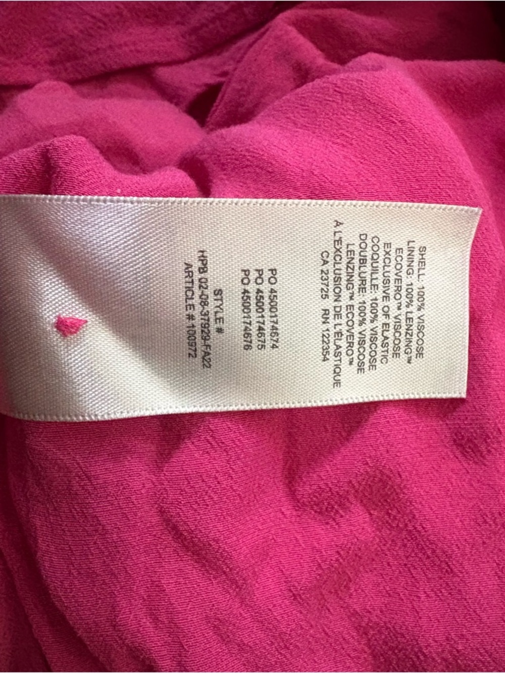 Aritzia Sunday Best Pink Mini Dress Puff Sleeve Smocked Back Size M - Picture 6 of 8